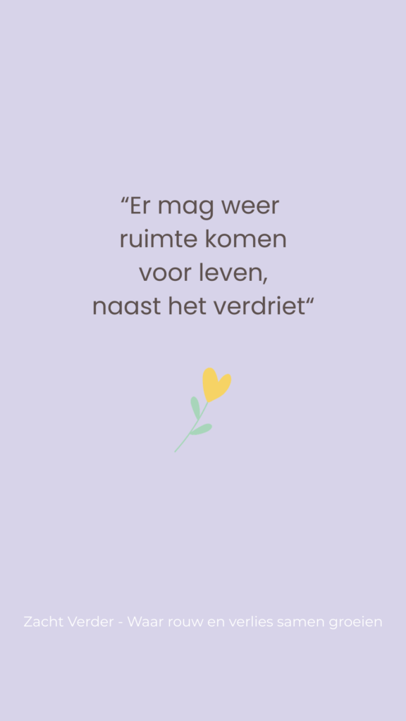 Zacht Verder Groepsbegeleiding bij Verlies