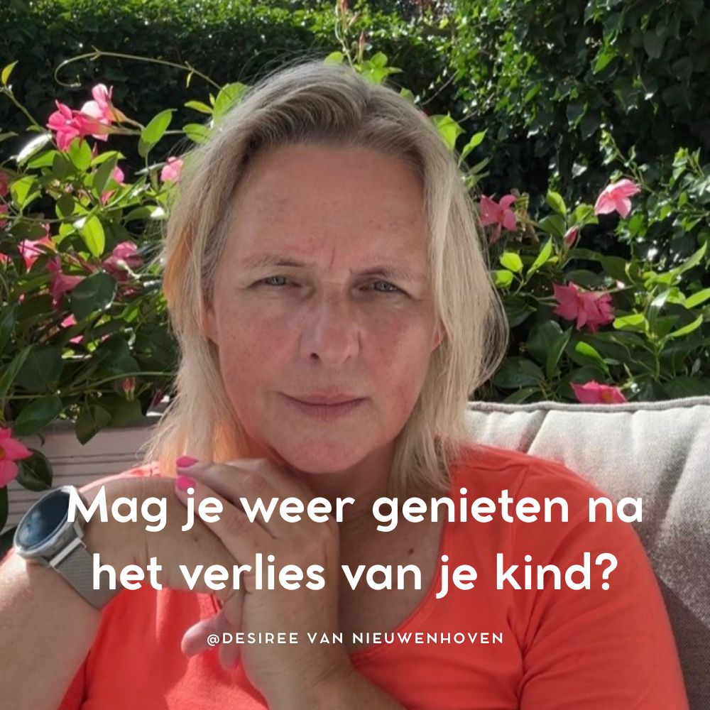 Weer ruimte ervaren voor genieten en leven na kindverlies.
